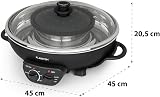 KLARSTEIN Hot Pot & Grill Plate 5L Electric Cooker 2-in-1 Aluminium Heater view 9