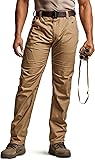 CQR Men's Utility Flex Cargo Pants, Classic-Fit