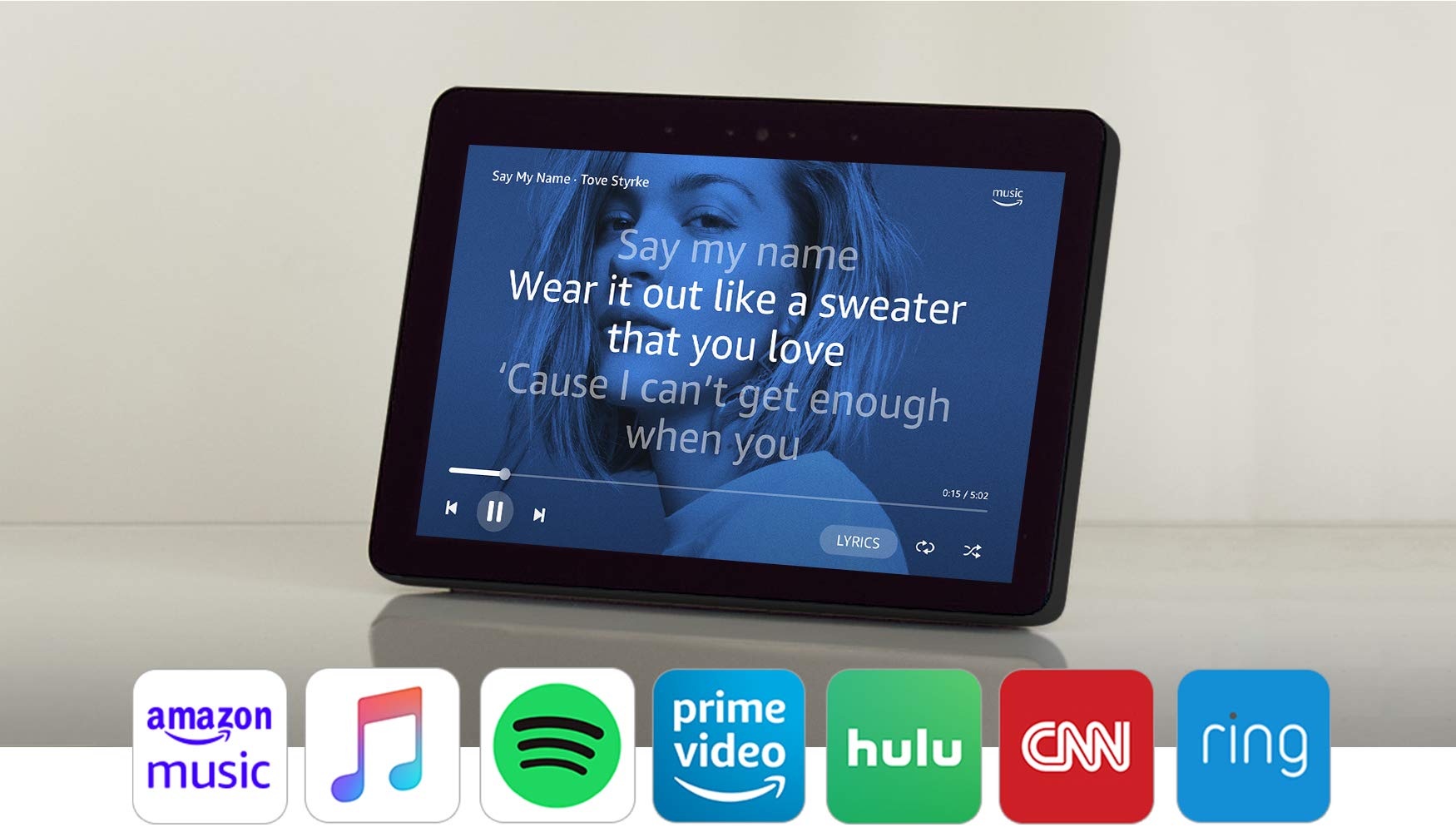 Voice Control Echo Show (2nd Gen) – Premium sound and a vibrant 10.1″ HD screen – Charcoal Voice Control Echo Show (2nd Gen) – Premium sound and a vibrant 10.1″ HD screen – Charcoal