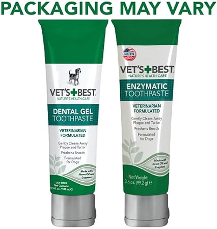 vet's best dental gel toothpaste for dogs