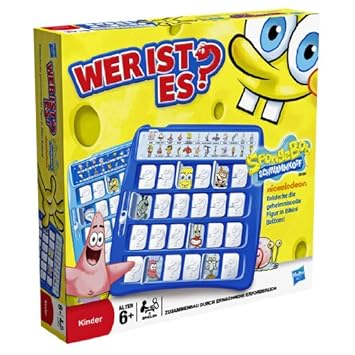 Hasbro 28973 - Wer ist es? SpongeBob Schwammkopf