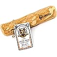 lemuria Coffee Wood Dog Chew Stick Toy, Natural Durable Real Wooden Bone Sticks for Dogs, Safe Dental Cleaning Chews for Teething Puppy, Stress Relief Toys for Large Dogs (Large)