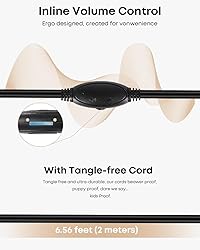 KLOJIM Wired Headphone for PC/Laptop - On-Ear