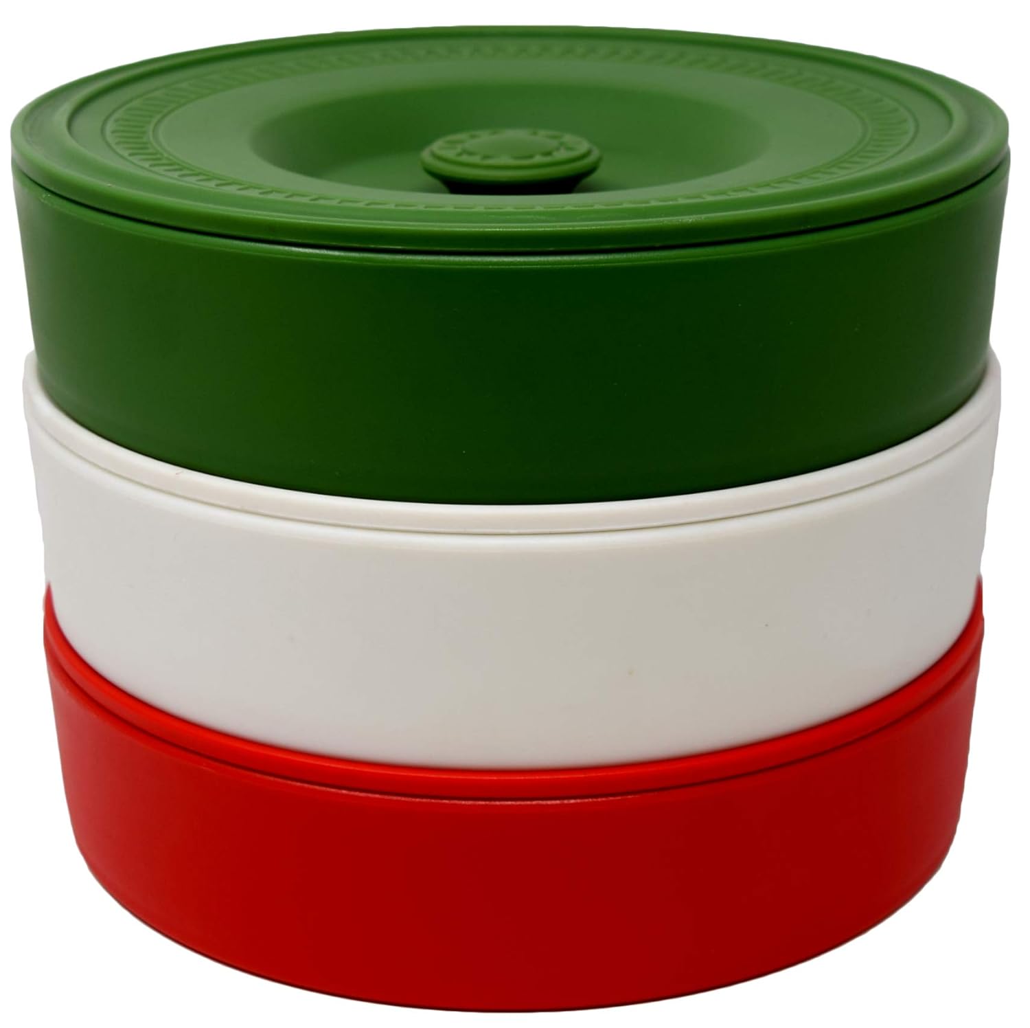 Fiesta Tortilla Warmers 3 pack - 8 Inch Tortilla Warmer/Tortilla Holder - Green, White, Red