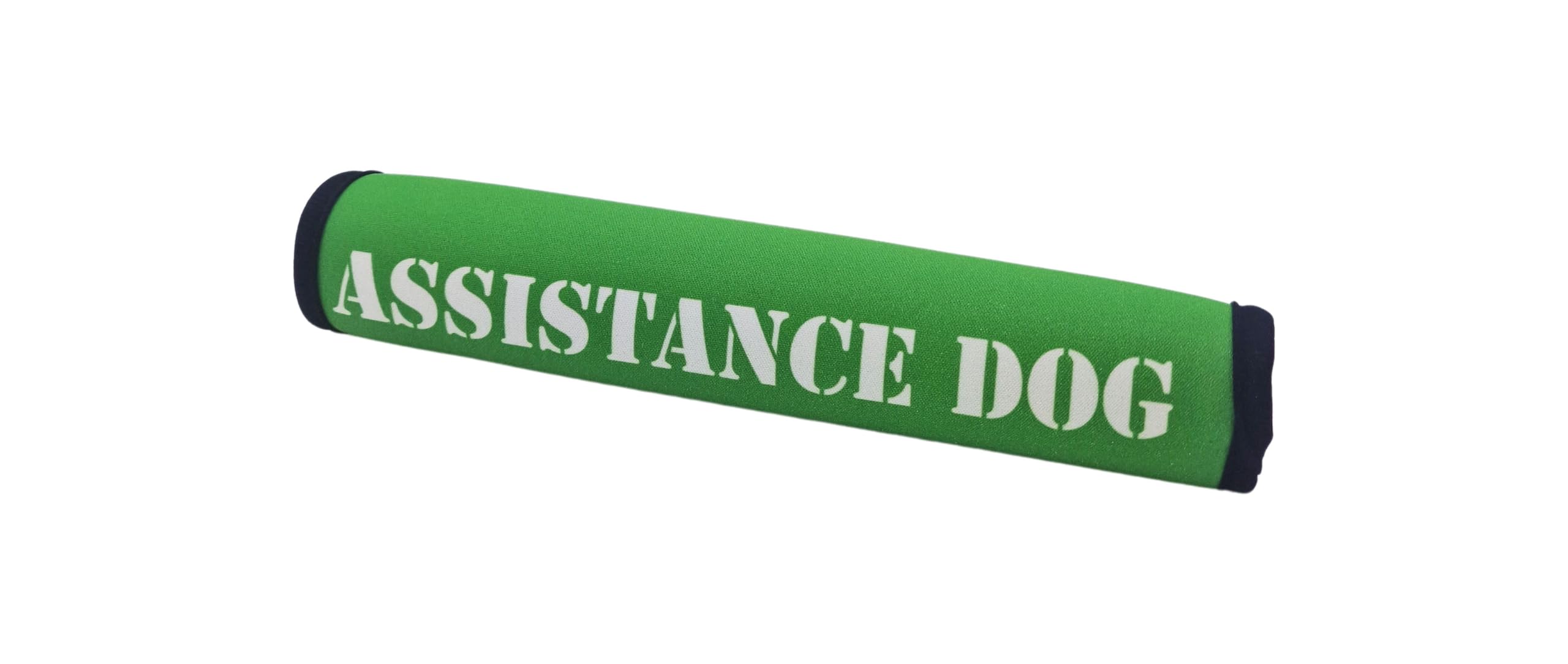 MD Gear Dog Lead Sleeve Friendly Reactive Assistance Dog In Training DO NOT PET Cover Soft Neoprene Leash Wrap (Green, ASSISTANCE DOG) โ image 1