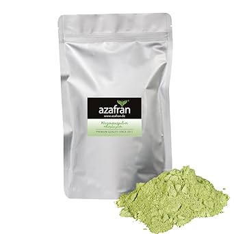 Azafran BIO Weizengraspulver, Weizengras Pulver gemahlen aus DE oder AT 500g
