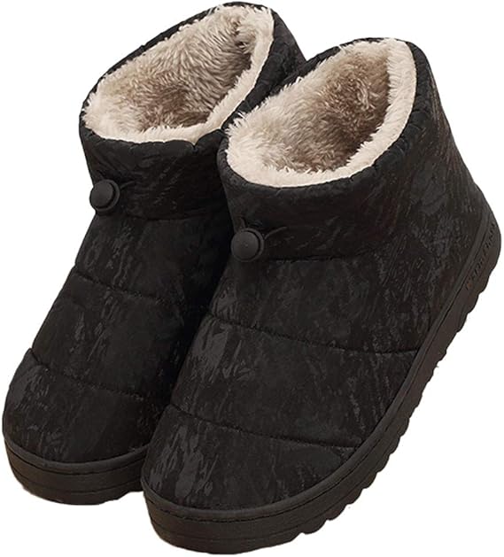Unisex Electric Heating Snow Boots, Winter Warm Cotton Shoes, Plugin