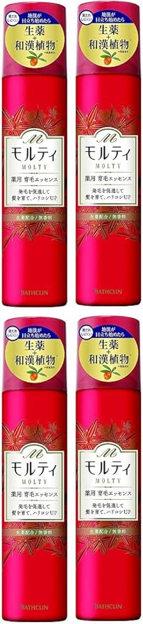 Amazon まとめ買い 医薬部外品 モルティ 薬用育毛エッセンス130ｇ女性用育毛剤 4個 モルティ ドラッグストア