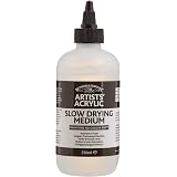 Schmincke Retarder Ritardante Per Colori Acrilici, 250 Ml, Aumenta I Tempi Di Asciugatura Fino Al 50%