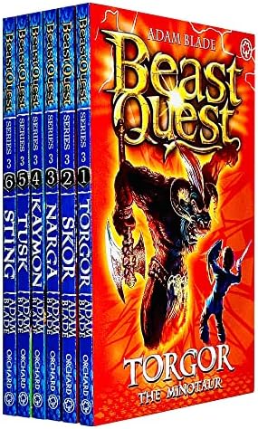 Beast Quest Box Set Series 2 The Golden Armour 6 Books Collection