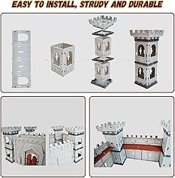 Mostop Medieval Castle Knight Toy Soldier Figures