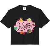 Wonka - Logo &amp; Candy Comfort Colors Crop Top