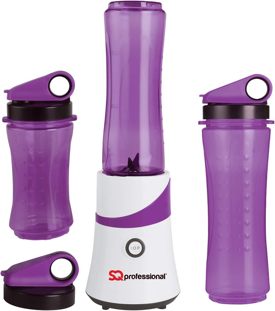 SQ Pro Smoothie Maker Fruit Juicer Blender Ice Crusher 300W With 3