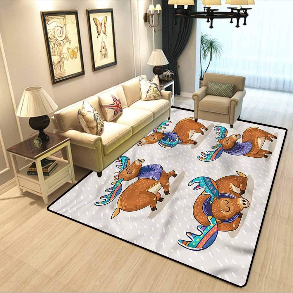 moose rug for nursery