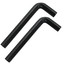 Biaungdo 2 Pcs Black 12mm Hex Key Wrench, Small