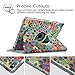 Fintie iPad Pro 10.5 Case with Built-in Apple Pencil Holder - 360 Degree Rotating Stand Protective Cover with Auto Sleep / Wake Feature for Apple iPad Pro 10.5 Inch 2017 Release, Bohemian Ledge