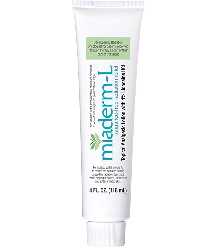 Amazon.com: Miaderm-L Radiation Relief Lotion with 4% Lidocaine 4