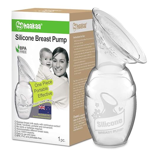 Haakaa Manual Breast Pump 4oz/100ml 