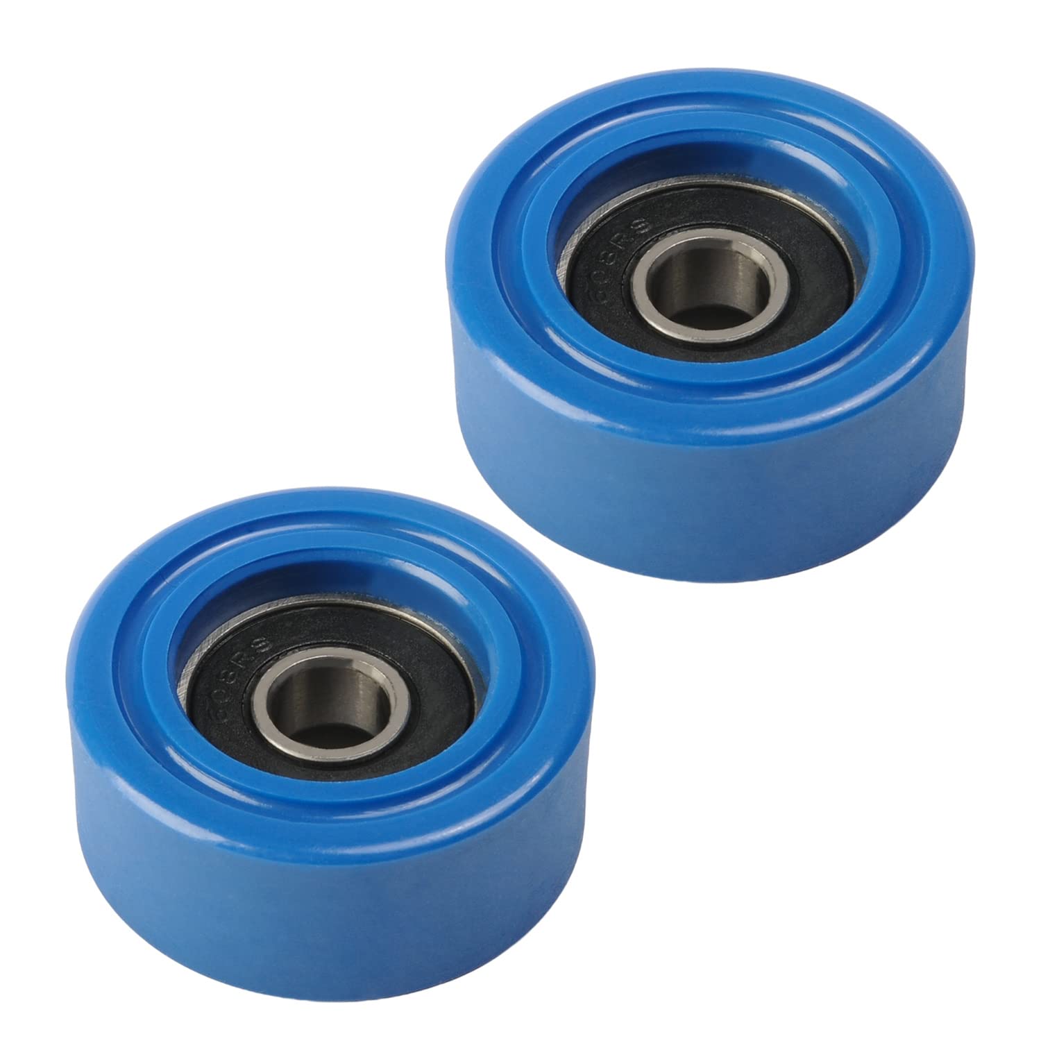 Yinpecly 2Pcs 8 x 35 x 15mm Roller Idler Bearing