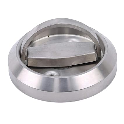 Amazon Com Bigsweety Simple Stainless Steel Hidden Drawer Knobs