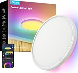 Govee LED Ceiling Light 2400LM RGBIC Flush Round Ø30cm 24W Smart