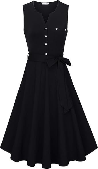 button up knit dress