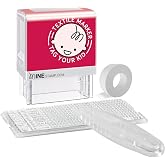 Mine Stamp/Custom Clothing and Book Marker/Rubber Stamper with Ink Cartridge/Personalized Compact Labeling Tool/Custom Name Stamp for Clothes
