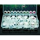 100pcs/box 12mm Doll Eyeballs Half Round Acrylic Eyes for DIY Doll Bear Crafts