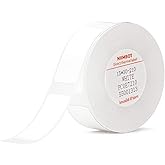 NIIMBOT D11 Label Tape - (0.59"×1.18"/ 15×30mm) White Stickers Waterproof Tear-Resistant Replacement for D11/D110/D101 Label Printer Office&Home