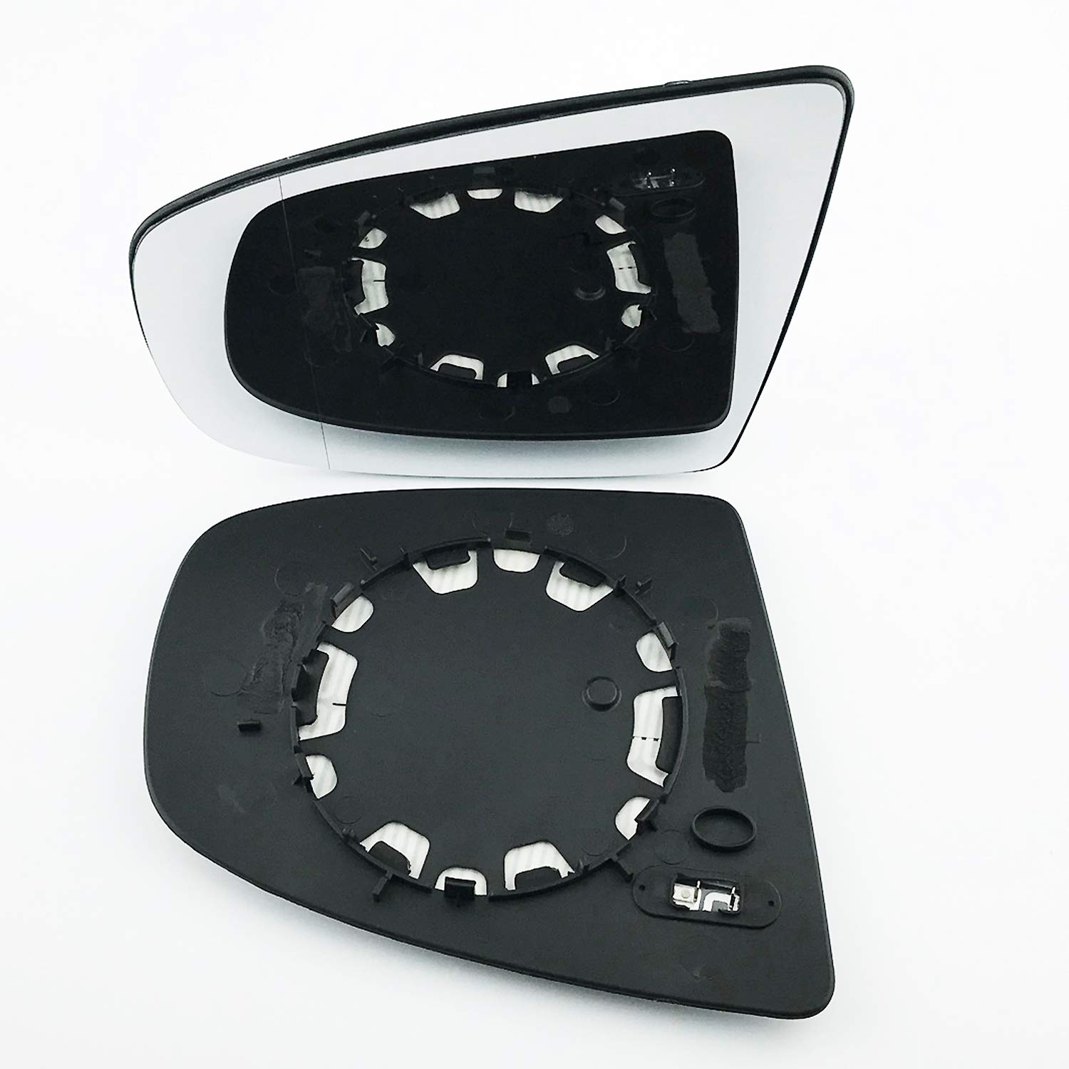 Fits BMW X5, For 2007 to 2013 Heated Base Wide Angle Wing Mirror Glass LEFT HAND (UK Passenger Side)