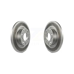 Genius Rear Coated Disc Brake Rotors Pair