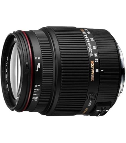 ❤️SIGMA 18-200mm 3.5-5.6 DC OS Canon用❤️美品❤️ Sigma 18-200mm f/3.5-6.3 DC Auto Focus OS (Optical Stabilizer