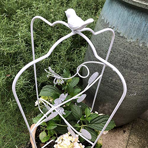 CJSWT Rankhilfe Rankgerüst Kletterpflanzen,Obelisken, Pflanzendesign Garten Gitter, Für Im Freien Kletterer Blumen und… – Bild 3