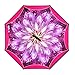 Double Layer Wind Proof,UV Proof Reverse Folding Inverted Umbrella Travel Umbrella with C Shape Handle and Carrying Bag-Buauty Fireworks