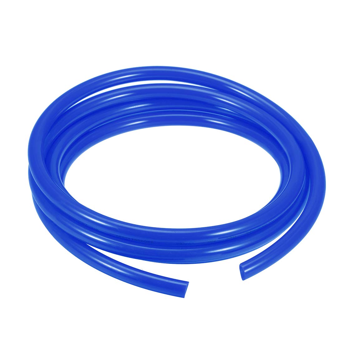 sourcing map Pneumatic Air Tubing, 12mm OD x 8mm ID 3 Meter (118 Inch) Long PU Polyurethane Air Compressor Tubing Hose Pipe Blue