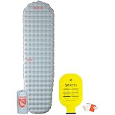 NEMO Equipment Tensor All-Season Sleeping Pad -Blade-Spicy Orange-Reg Mummy | Ultralight, Insulated, Inflatable, for Backpacking, Camping, Thru-Hiking