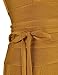 meilun Womens Rayon Belt Detail Bandage Bodycon Party Dress