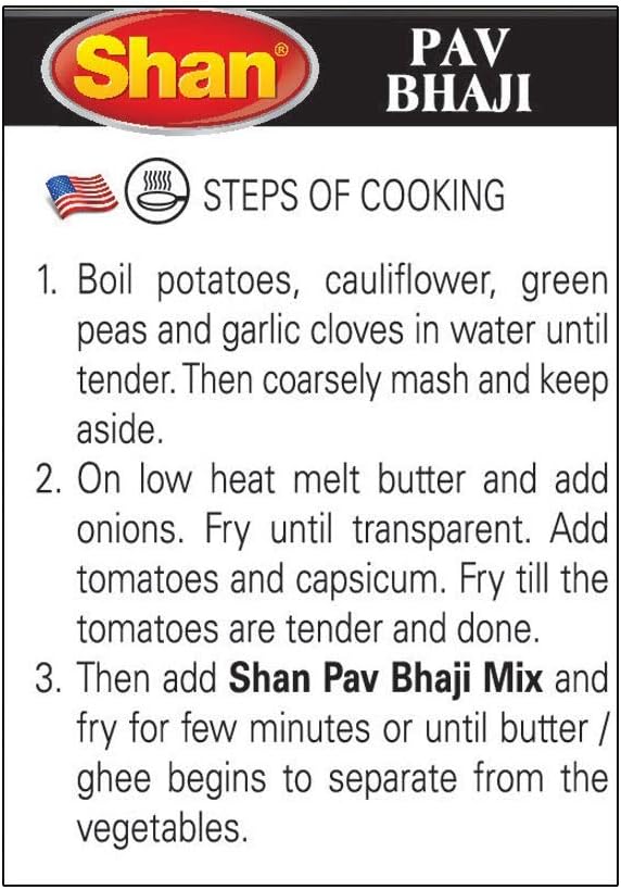 Shan Pav Bhaji, 100 G, Shan Pav Bhaji 100g, 100 g (Pack of 1) - Image 5