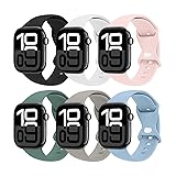 THWALK 6 Pack Bands Compatible with Apple Watch