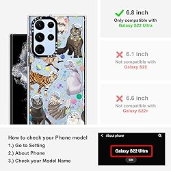 MOSNOVO for Galaxy S22 Ultra Case, [Buffertech 6.6