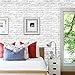 Wallpaper Brick, Removable Self-Adhesive Contact Paper Roll for Room Decor (17.71x 197 inches)
