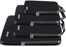 BAGAIL 4 Set/5 Set/6 Set Compression Packing Cubes Travel Accessories Expandable Packing Organizers