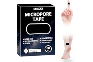 Black Binding Tape (60 Pack) Strong Adhesive Multi-Functional Trial No-glued Removal Suitable for Books Bowling Heel，Finger-6