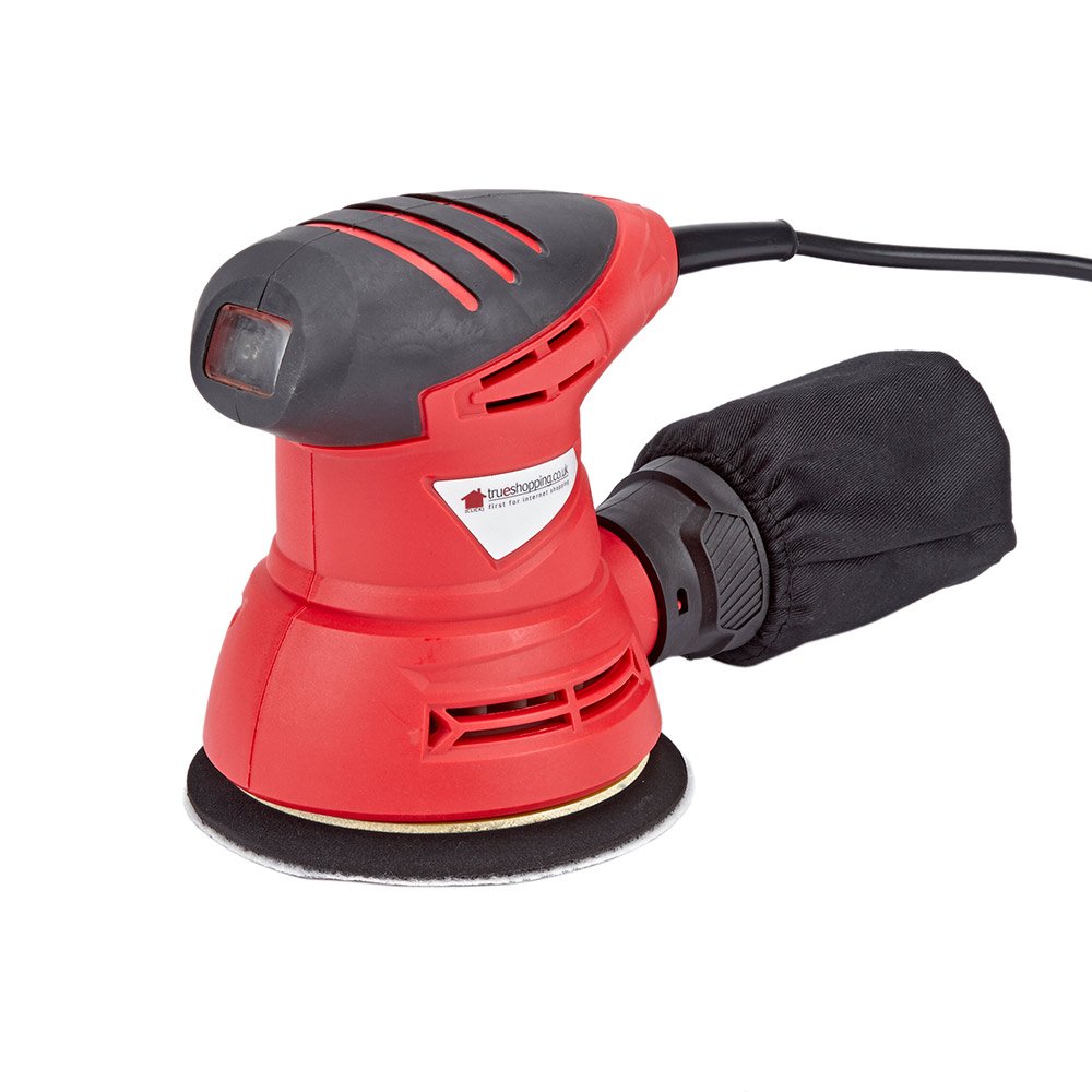 NEW LIGHTWEIGHT ORBITAL SANDER ELECTRIC POWER WITH DUST