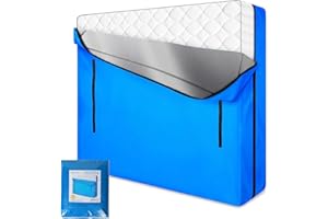 MorTime Mattress Bags for Moving and Storage, Zippered Mattress Storage Bag with 8 Strong Carrying Handles, Reusable Mattress Protector Cover Moving Supplies (King)