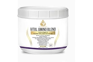 Equiessence Vital Amino Blend - Horse Care, Coat & Hoof - Performance Horse - No Soy or Sugar- 120 Day Supply