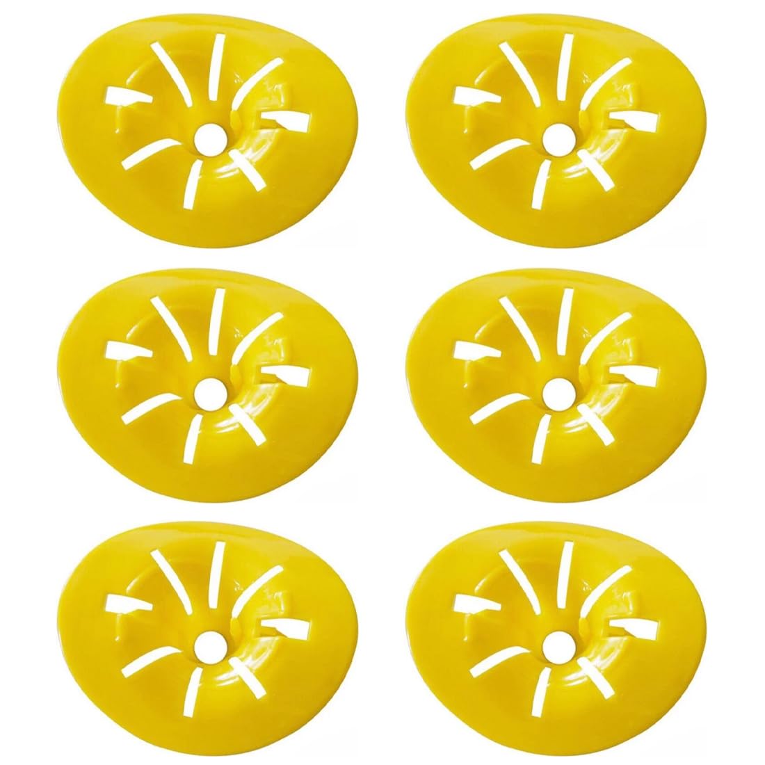 LuLiyLdJ Wasp Trap Insect Trap Plastic Wasp Catcher for Building Plastic Hornet Trap Flower-shaped Honey Trap Hornets Bottle Catcher, Pack of 6