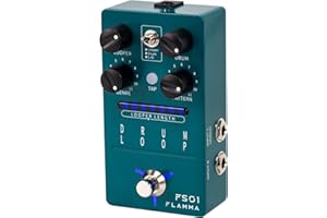 FLAMMA FS01 Drum Machine & Phrase Loop Pedal Guitar Pedal Mix Mode 20 Minutes Looper Capacity 121 Rhythms