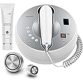 Skin Firming Facial Device, Double Effect 5-in-1Professional Home Beauty Device for Face, Neck, Arms, Abdomen, Legs, 2025 New Upgrade 5 Energy Levels - Salon Results (EP-400)