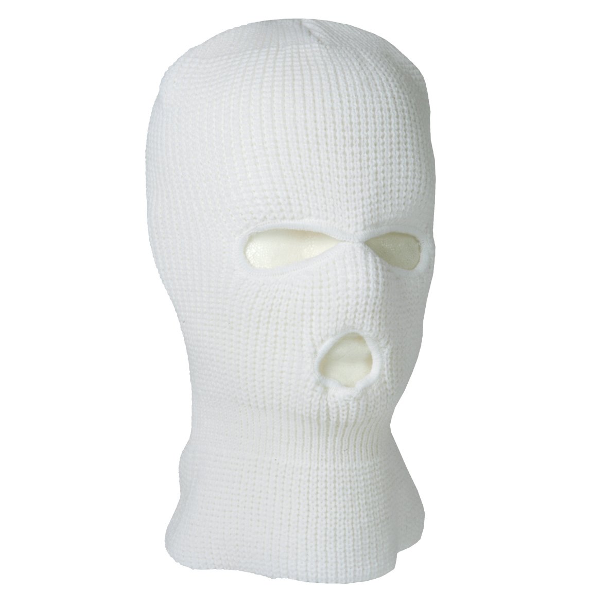 Mil-Tec Balaclava Acrylic 3-Hole, Men’s, White